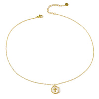 Mary Cross Necklace