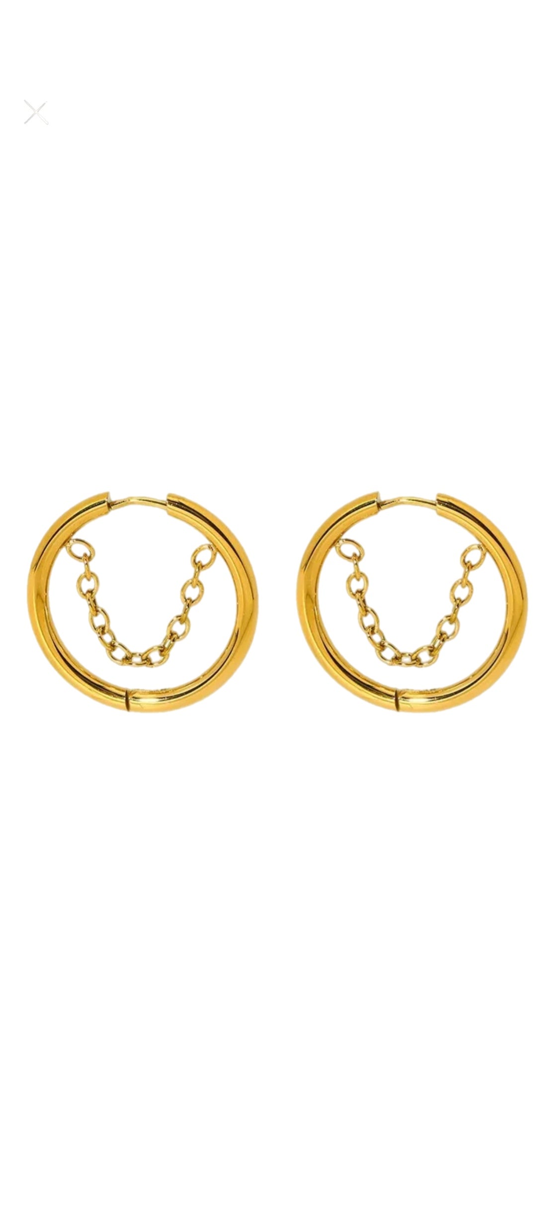 Leigh Chain Hoops