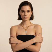 Sunrise Coin Necklace