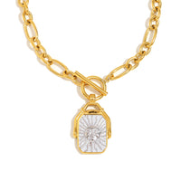 Sunrise Coin Necklace